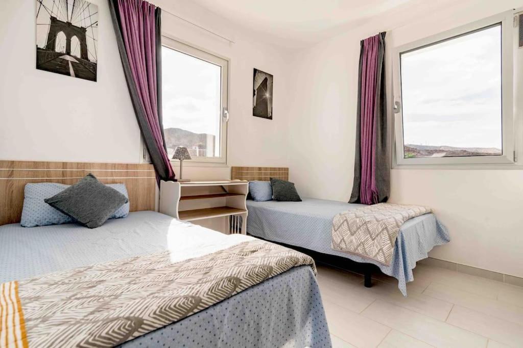 Big Villa Tauro With Private Heated Saltwater Pool & Jacuzzi & Bbq & Game Room & Arcade Games Mogán Exteriör bild